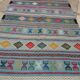 Kilim blue handmade carpets 95x195cm