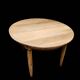 Oval extendable table in Louis XVI style – Renovated solid walnut