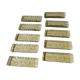 Coffret de 10 porte couteaux en cristal Val Saint Lambert