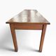 XL vintage solid wood dining table / farmhouse table