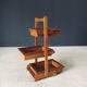 Mid-Century Oak Magazine Holder, Belgium, 1950s