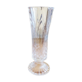 Free-standing glass vase