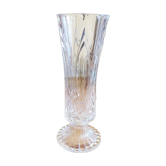 Free-standing glass vase