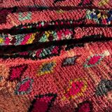 New pink Boujad Moroccan Berber rug.