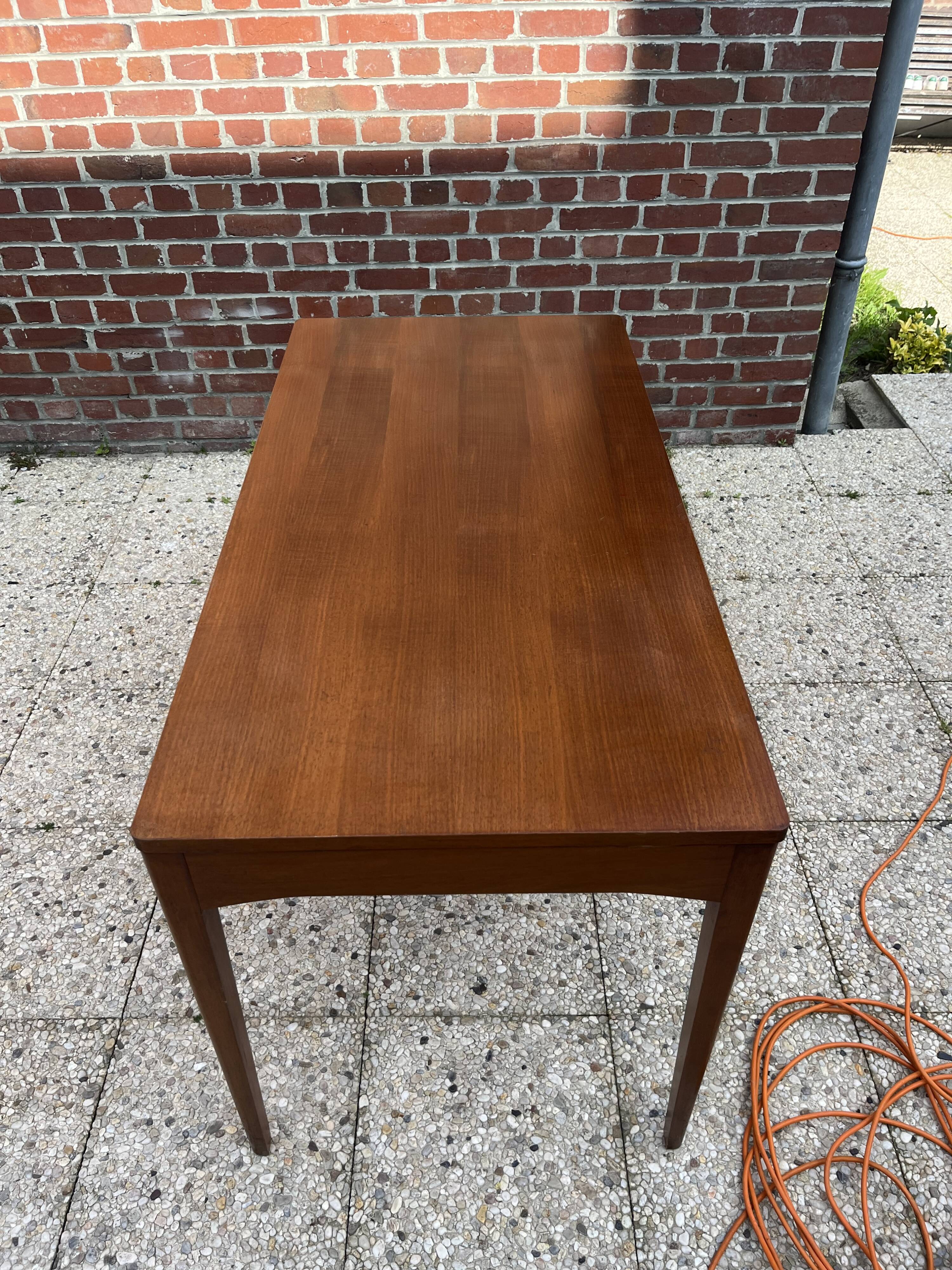 Scandinavian design teak dining table