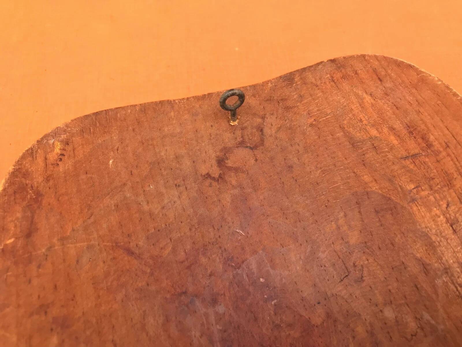 Masque à suspendre   Bois sculpté