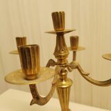 Set of 2 brass candlesticks
