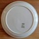 Lot 6 vintage flat plates Boch La Louvière Kimono