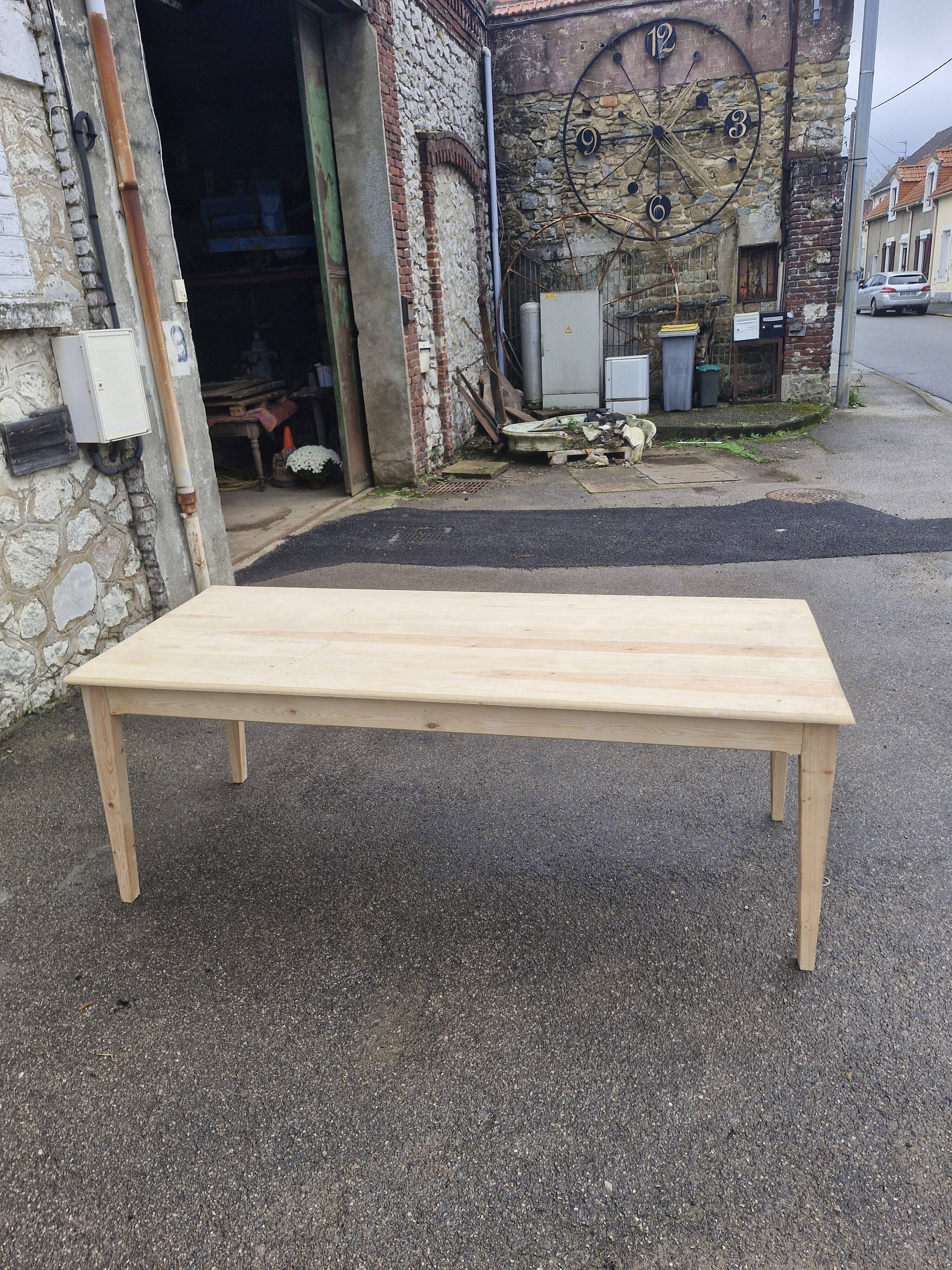 Table en sapin