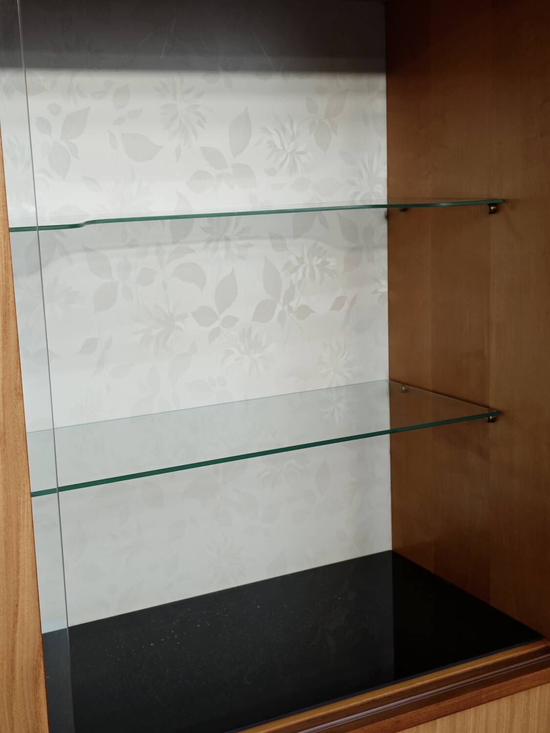 East German sideboard/glass cabinet from the 1960s