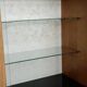 East German sideboard/glass cabinet from the 1960s