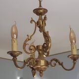 3-branch bronze suspension