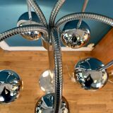 Eyeball floor lamp with 5 articulated lights