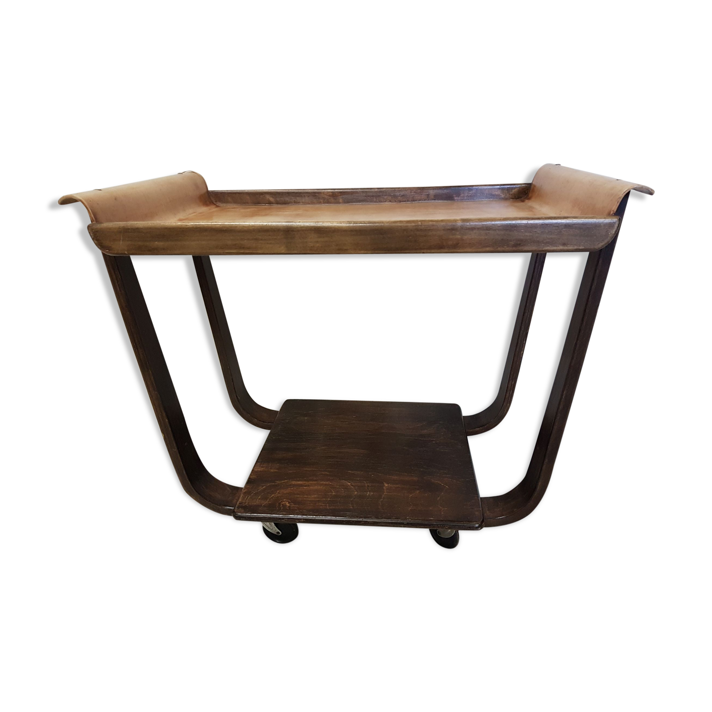 Plywood trolley by Cees Braakman for Pastoe, 1950s