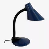 90s blue industrial desk lamp