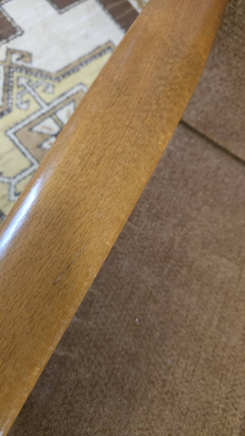 Paire de fauteuils scandinave en teck 1960