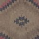Vintage Turkish kilim, handwoven, 150x350 cm.