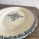 Oval iron earth dish
