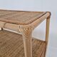 Italian Bamboo and Rattan Cabinet or Bed Side Table, 1980s