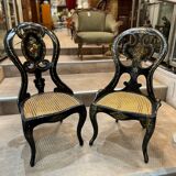 Pair of Napoleon III chairs