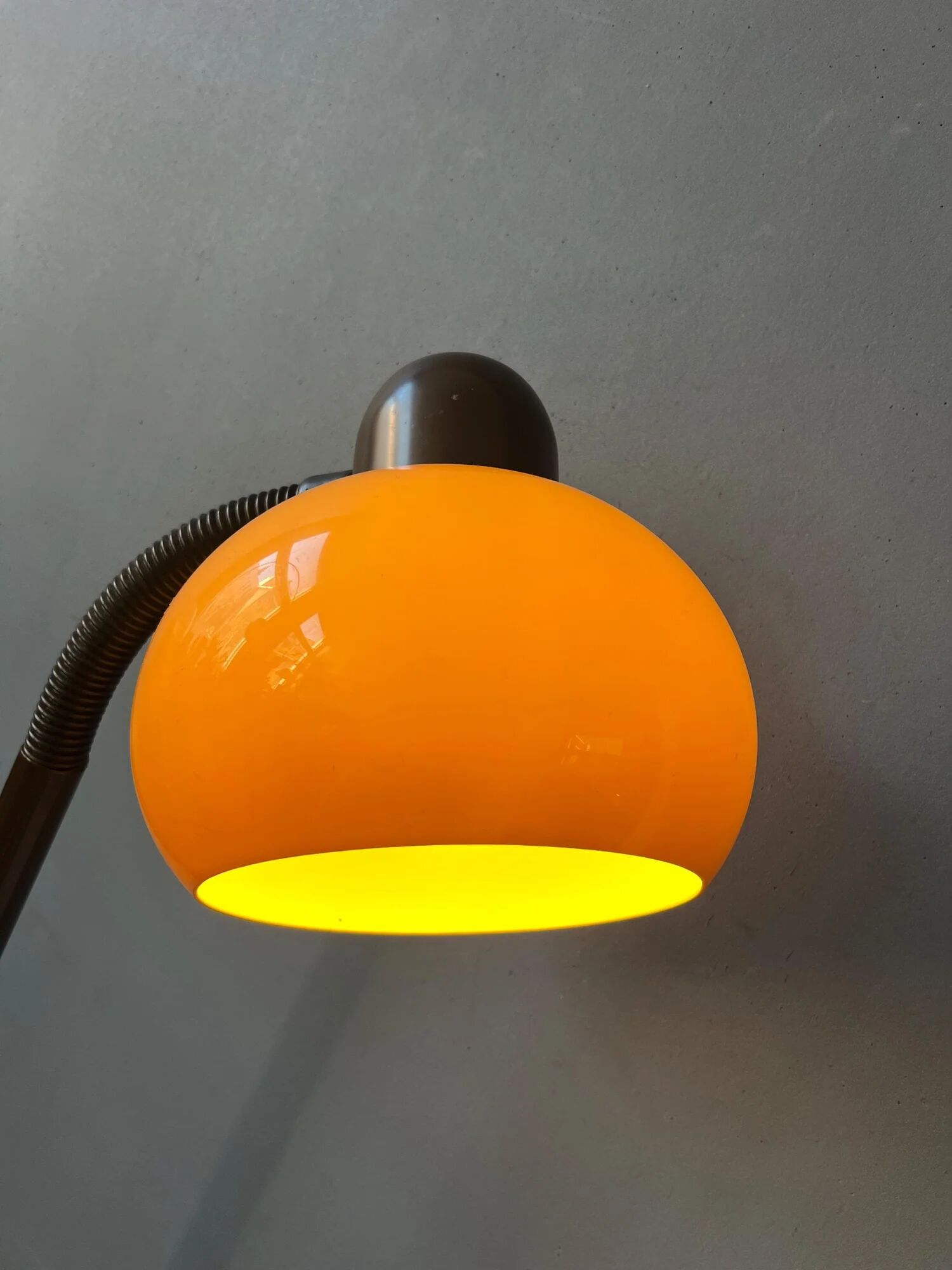 Mid-century space age mushroom floor lamp by Hala Zeist