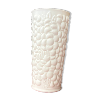 Vase opaline blanc