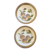 Duo d’anciennes assiettes creuses gien