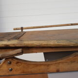 Luge bobsleigh ancien début 1900