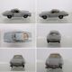 Lot of 17 vintage miniatures of made in Italy cars
