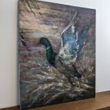 Oil on canvas “The beautiful escape” by Maggit VERGEZ (XX-XXI century)