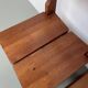 Dining table and 4 chairs, mountain furniture from the 1960s.