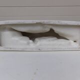 Cracked ceramic lion