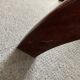 Fauteuil et repose pied - style chesterfield