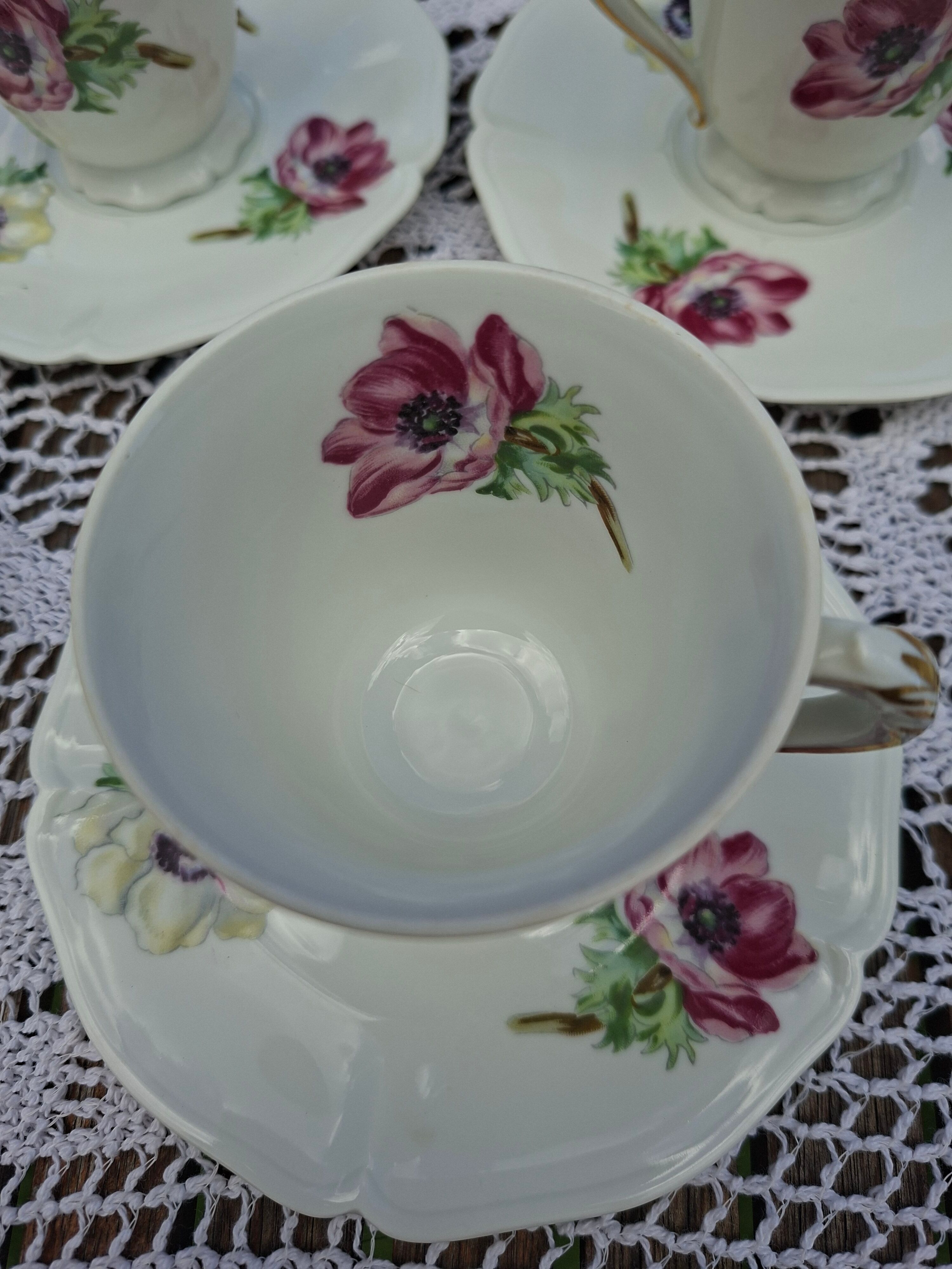 Tea/Coffee Service 25 Pieces Limoges Unic Former Royal Factory