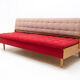 Mid century folding sofabed, 1960´s, Czechoslovakia