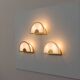 Set of three wall lamps by Zero Quattro Milano, Italy 1970s
