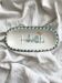 Antique Neptune iron clay soap dish, Jules Vieillard Bordeaux