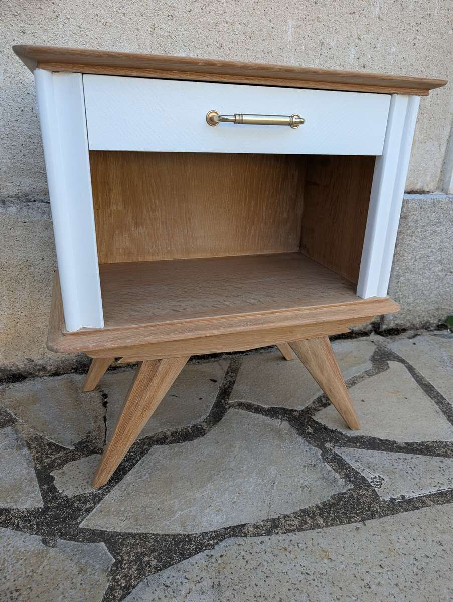 Vintage bedside table