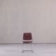 Vintage tubular steel dining chair, Italy, 1970’s