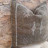 Coussin en soie de cactus, coussin en soie de cactus, coussin lombaire, coussin décoratif en soie