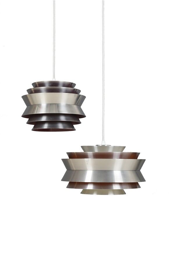 Granhaga / Carl Thore “Trava” medium pendant lamp / mid-century modern design / 1960s / 1970s