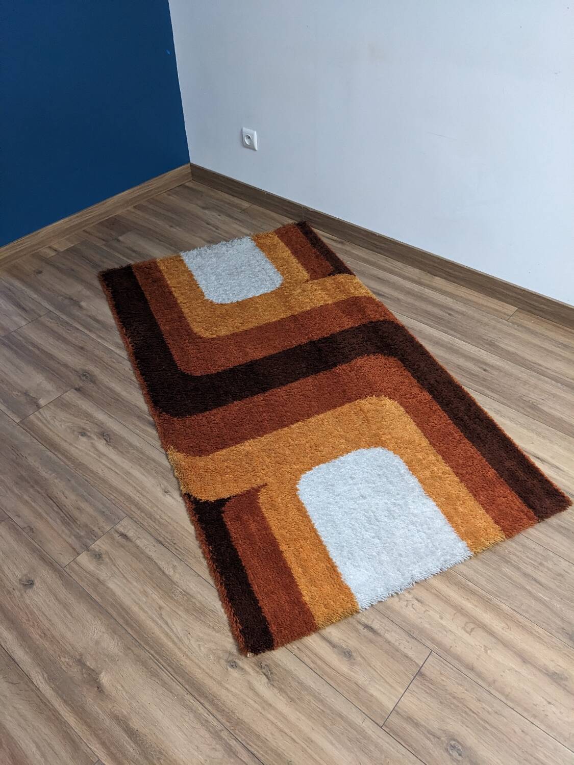 Space Age vintage rug