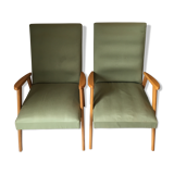 Pair of vintage style chairs
