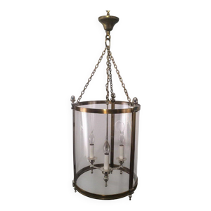 Lanterne néoclassique - rond laiton