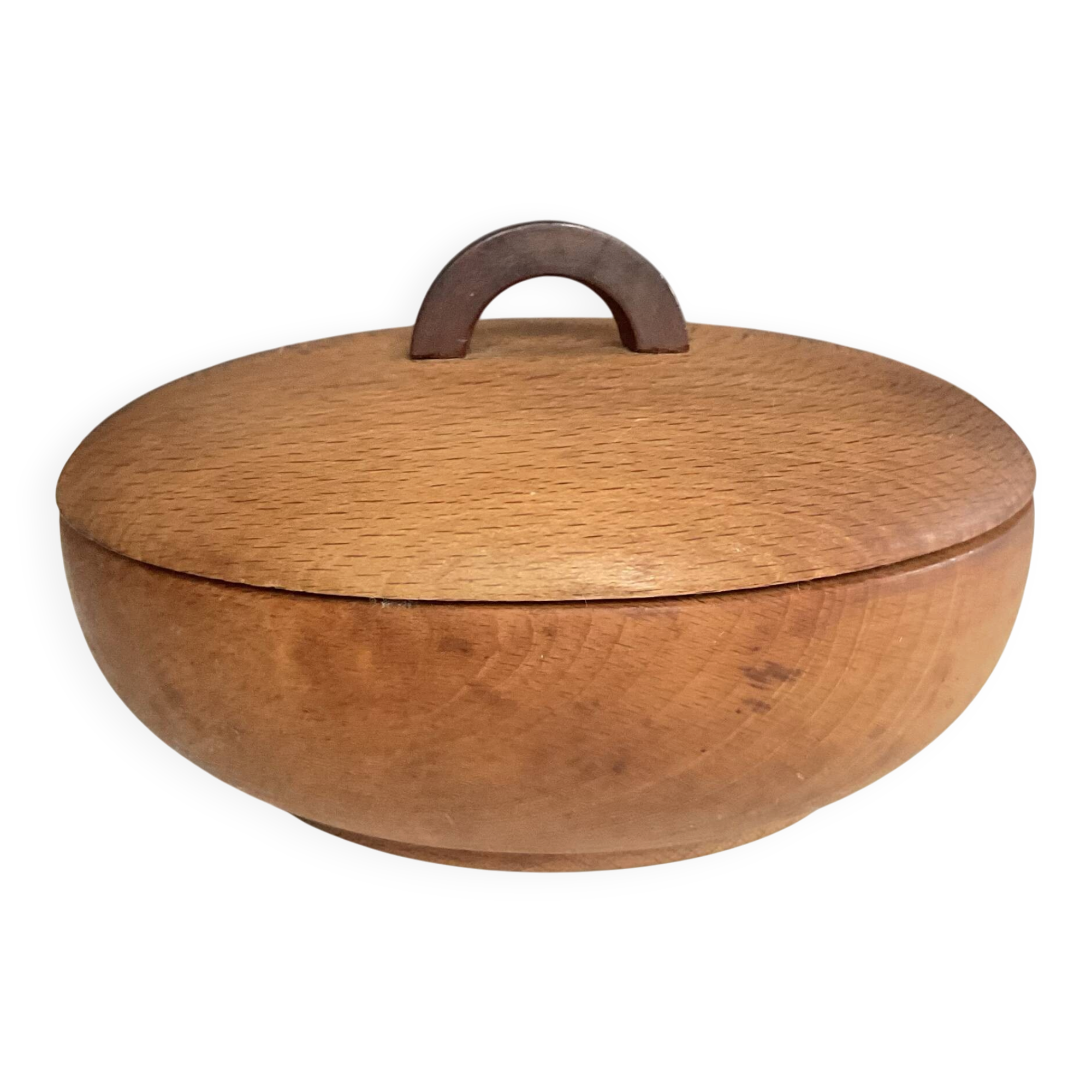 Art Deco jewellery box in beech wood