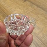Vintage crystal salt cellars France