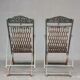 Chairs long time 1900 outside metal