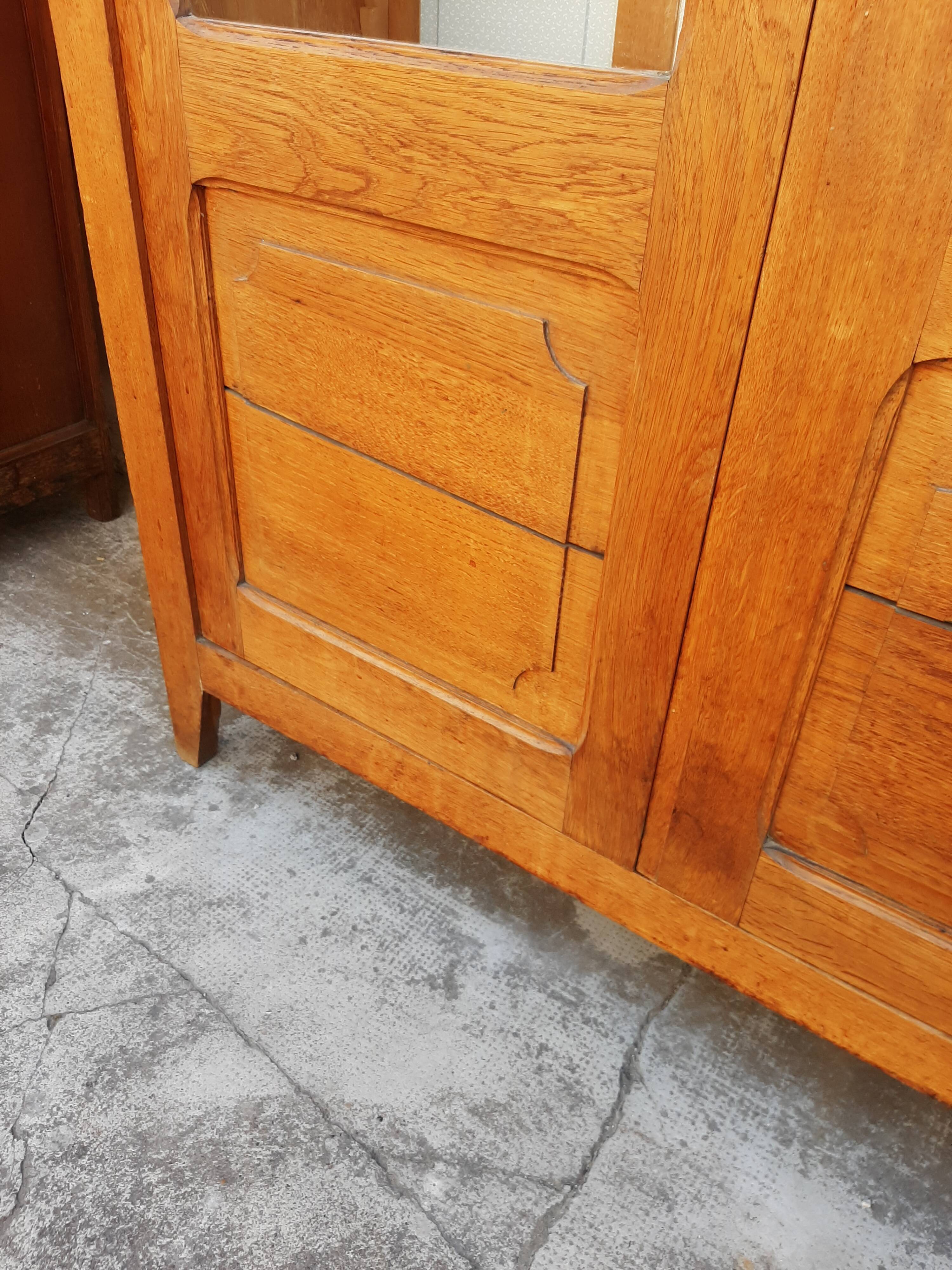 Ancient parisian oak library