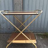 Old 60s rolling trolley formica & metal