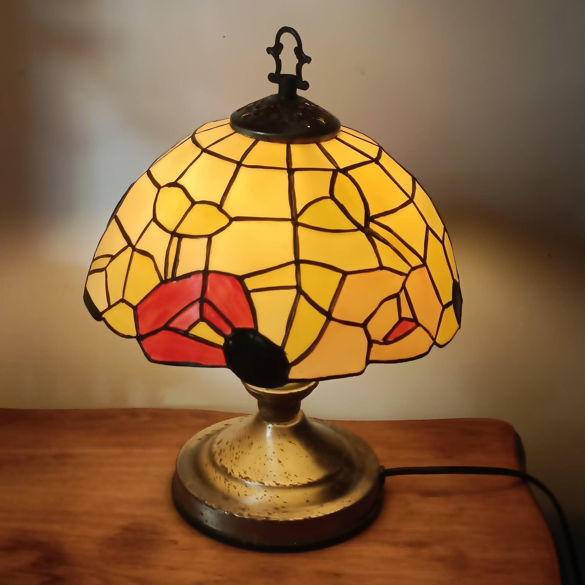 Tiffany-style lamp